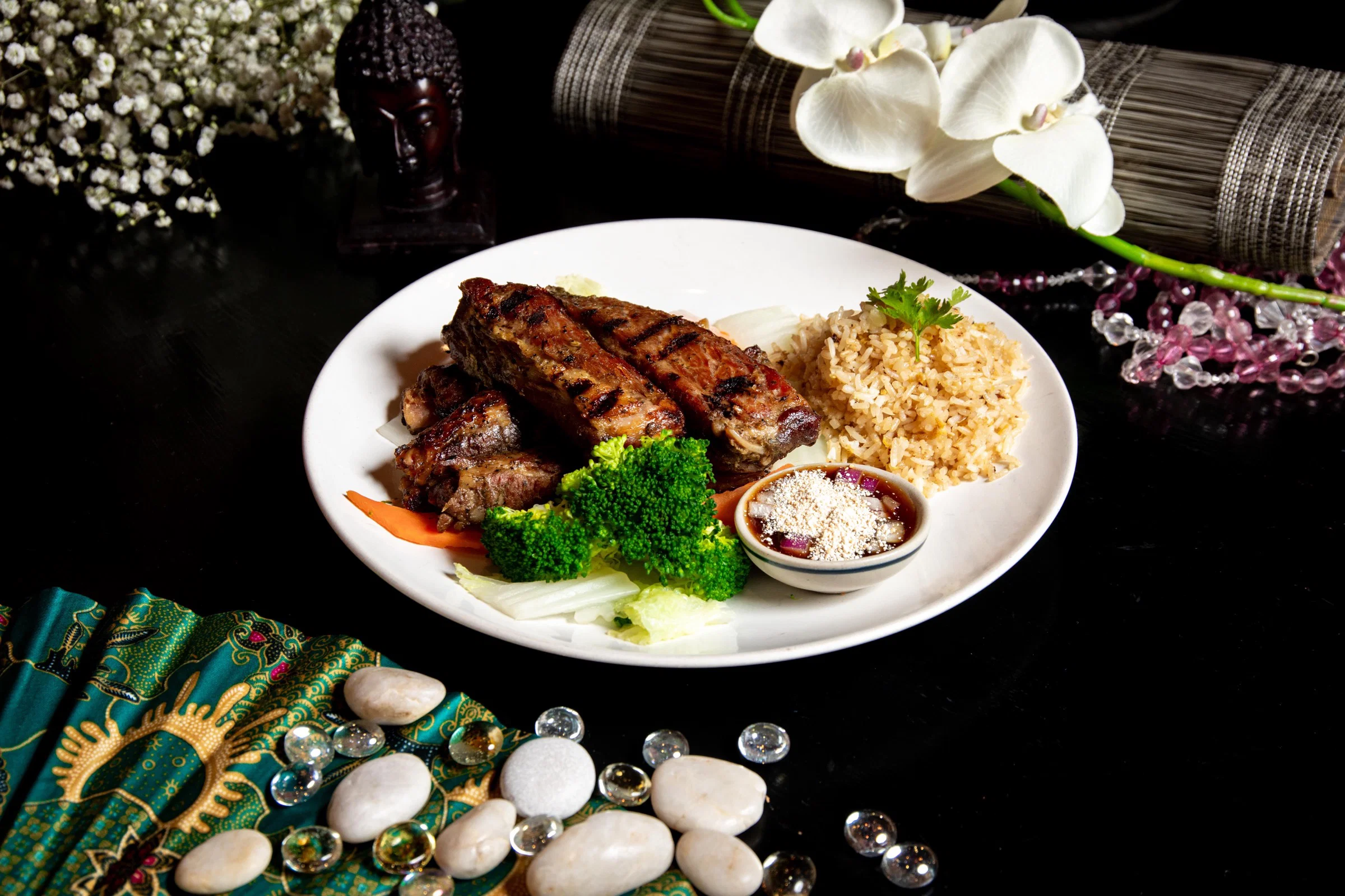 Thai Marinated Grilled Pork Chop